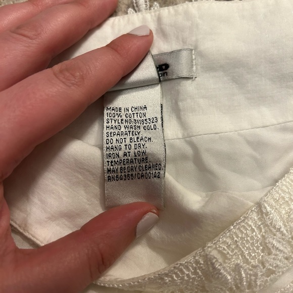 White Nygard Midi Skirt - Picture 5 of 6